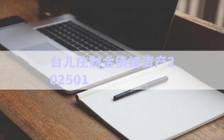 臺兒莊財金債權資產(chǎn)202501