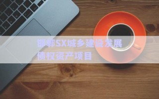 邯鄲SX城鄉(xiāng)建設(shè)發(fā)展債權(quán)資產(chǎn)項目 邯鄲SX城鄉(xiāng)建設(shè)發(fā)展債權(quán)資產(chǎn)項目