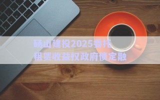 碭山建投2025委托租賃收益權(quán)政府債定融